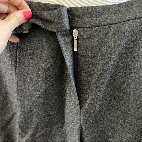 Escada Gray Wide Leg Pants - Picture 6 of 11